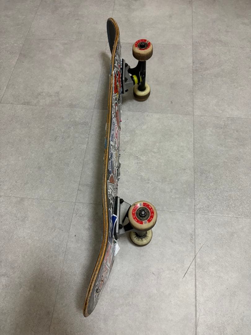 MILLER スケートボード 青黒ストライプ