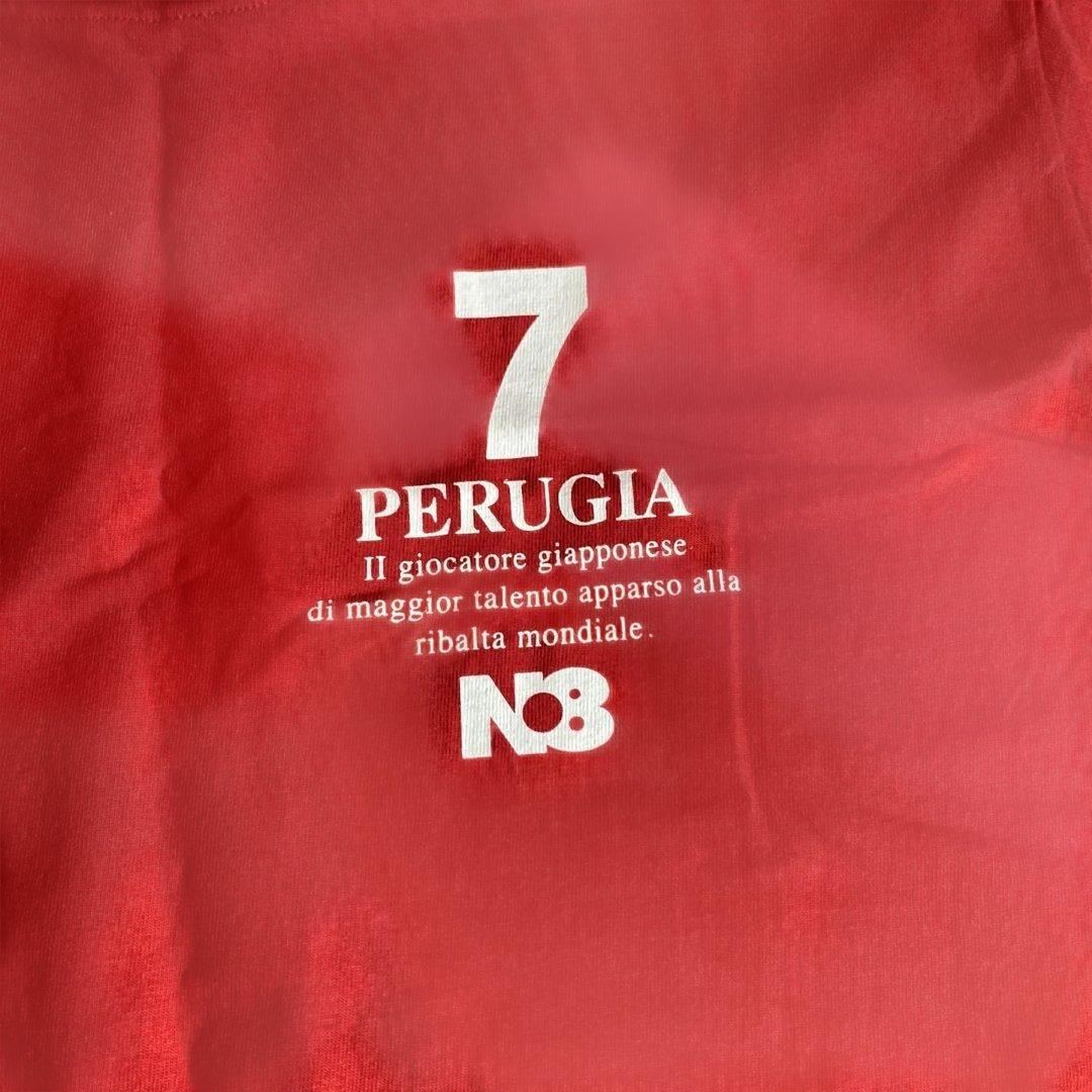 【激レア】ペルージャ中田Majestic Tシャツ PERUGIA