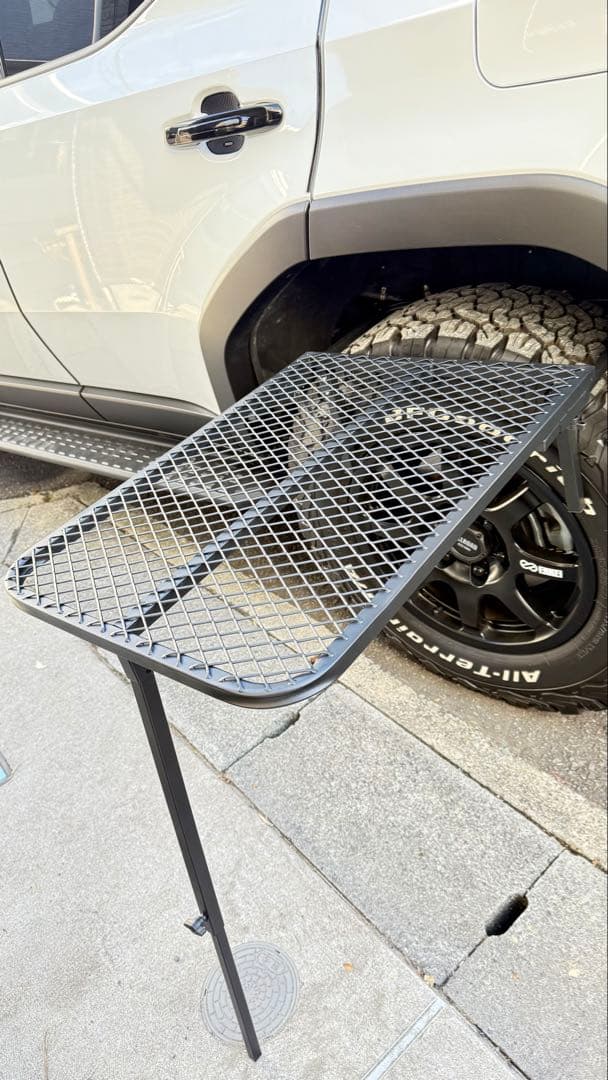 車用 タイヤテーブル メッシュ テーブル 折りたたみ [並行輸入品]