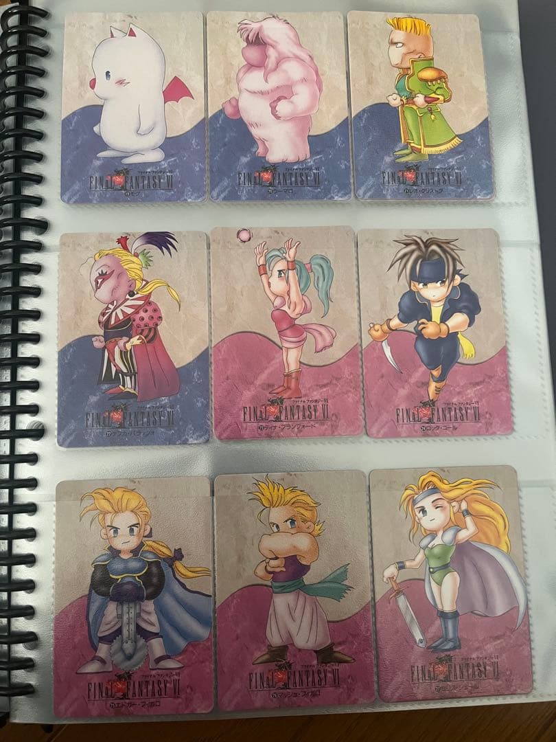 美品 フルコンプ ファイナルファンタジーVI カードダス 42枚 1994年