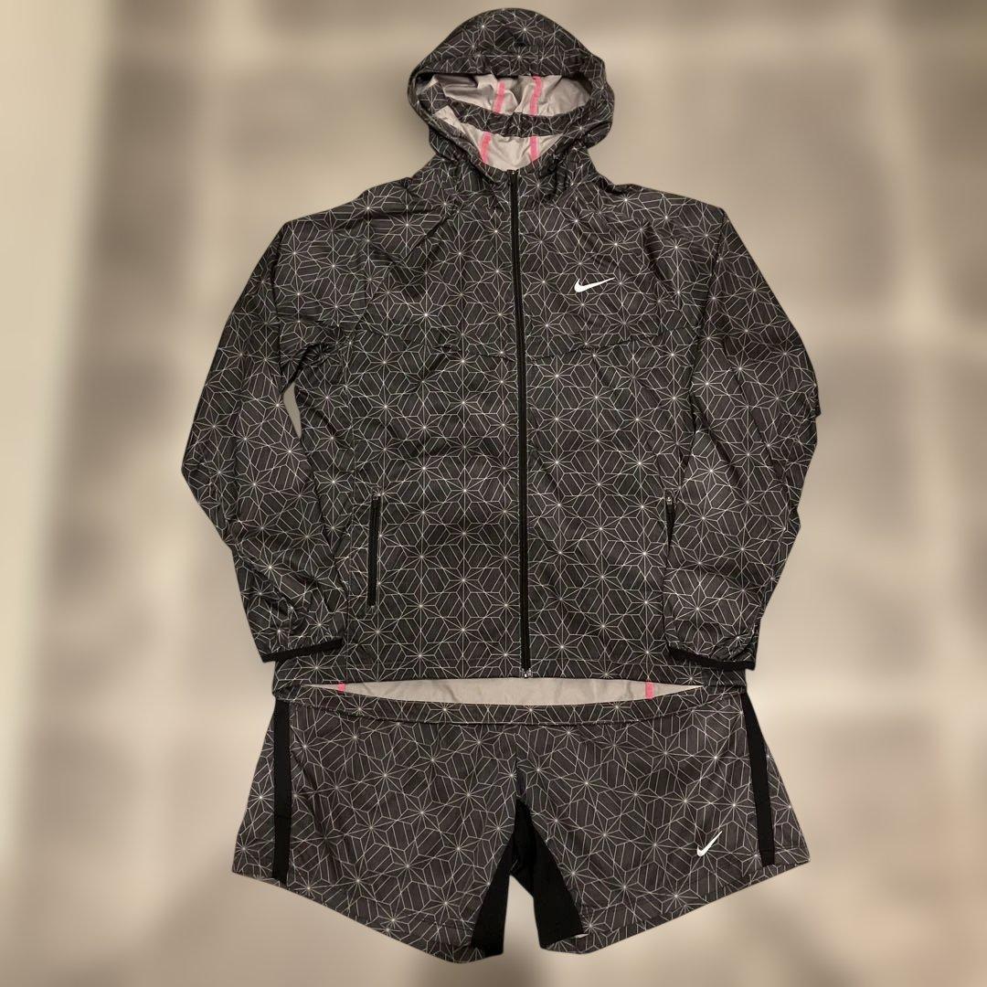 レア ナイキ 駅伝パック ナイロンジャージ セットアップ XL 大迫選手着用