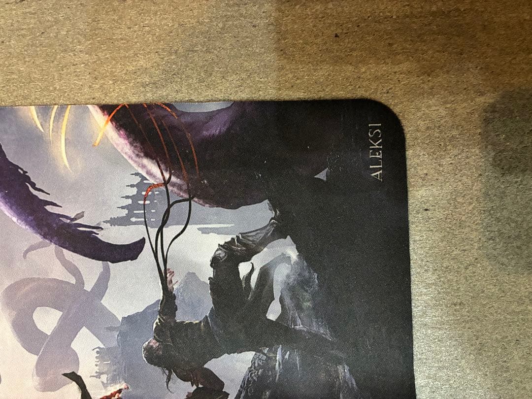 MTG ウルトラプロ公式 Kickstarter限定プレイマット 異界月 エムラ