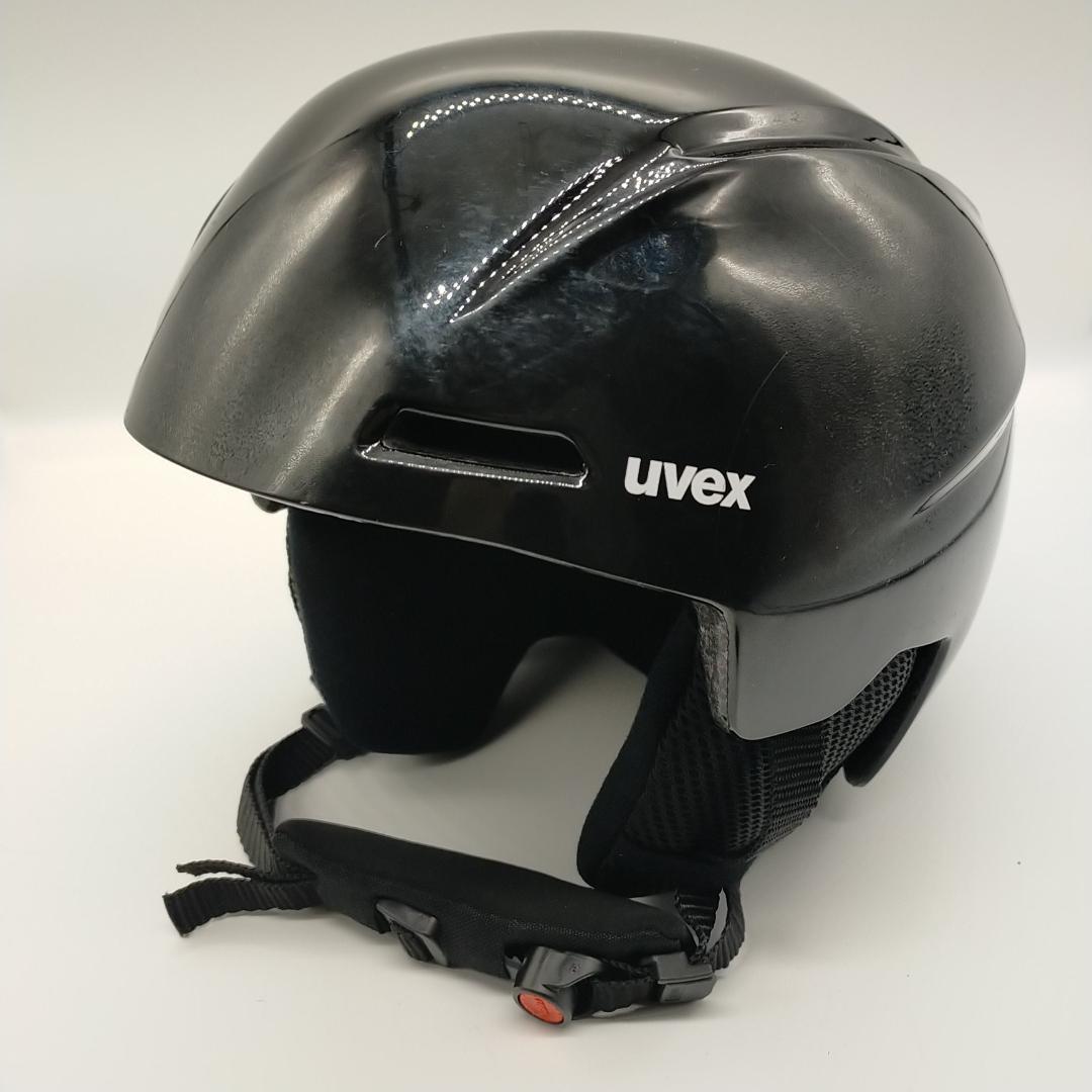美品　uvex ウベックス　ヘルメット　ブラック　スキースノボ　54-58cm