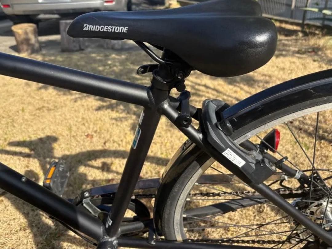 BRIDGESTONE クロスバイク LB1 マットブラック　450mm