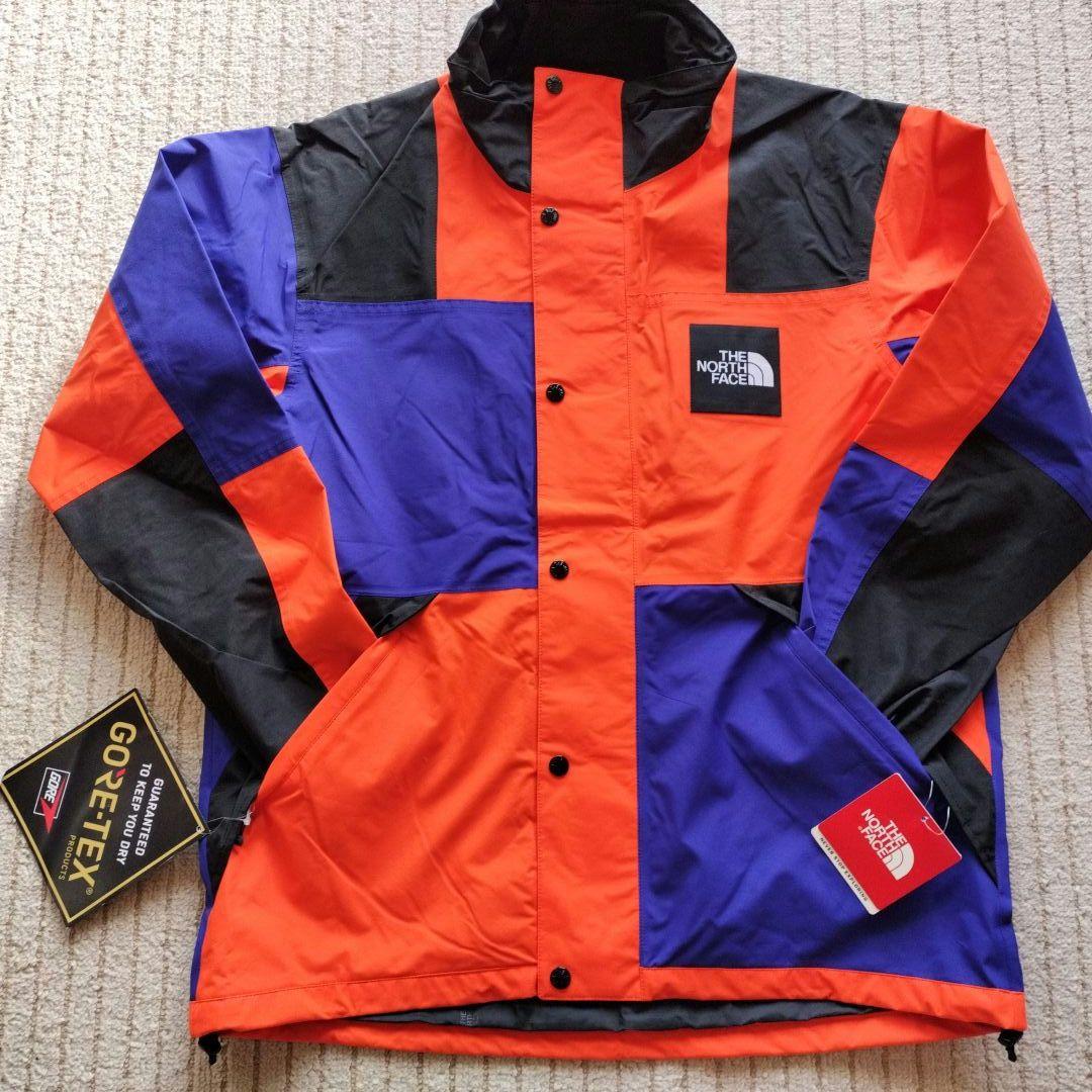 NORTH FACE GORE-TEX.新品シェルジャケット.Ｌメンズ、オレンジ