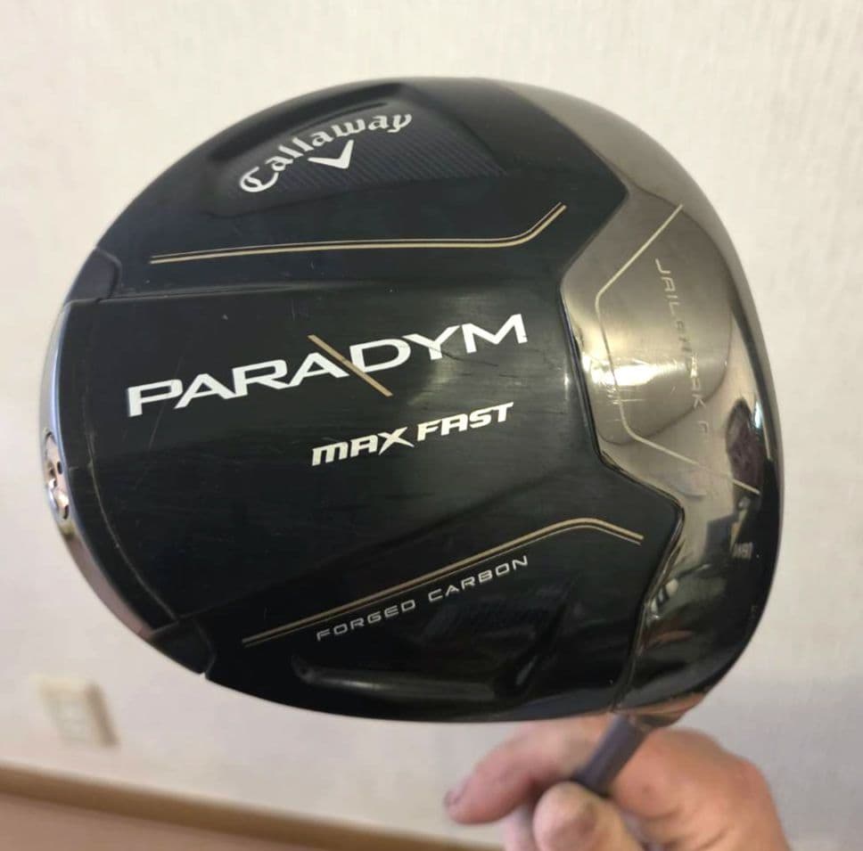 美品 キャロウェイ PARADYM MAX FAST 10.5° SR カバー付