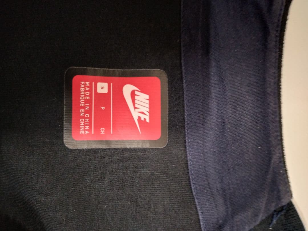 Nike ネイビー ジップアップジャケット