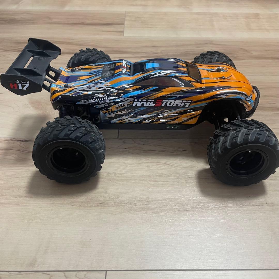 HBX 1/18 4WD オフロードバギー ラジコン バッテリー追加1 美中古品