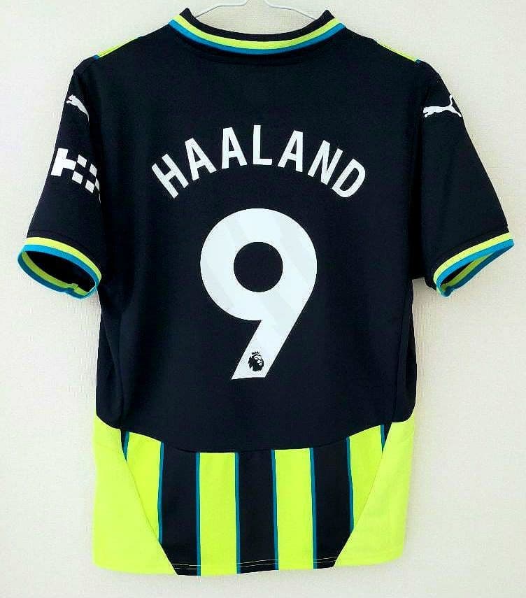 【新品美品】マンチェスターシティ ＃9 ハーランド 24/25 ユニフォーム M