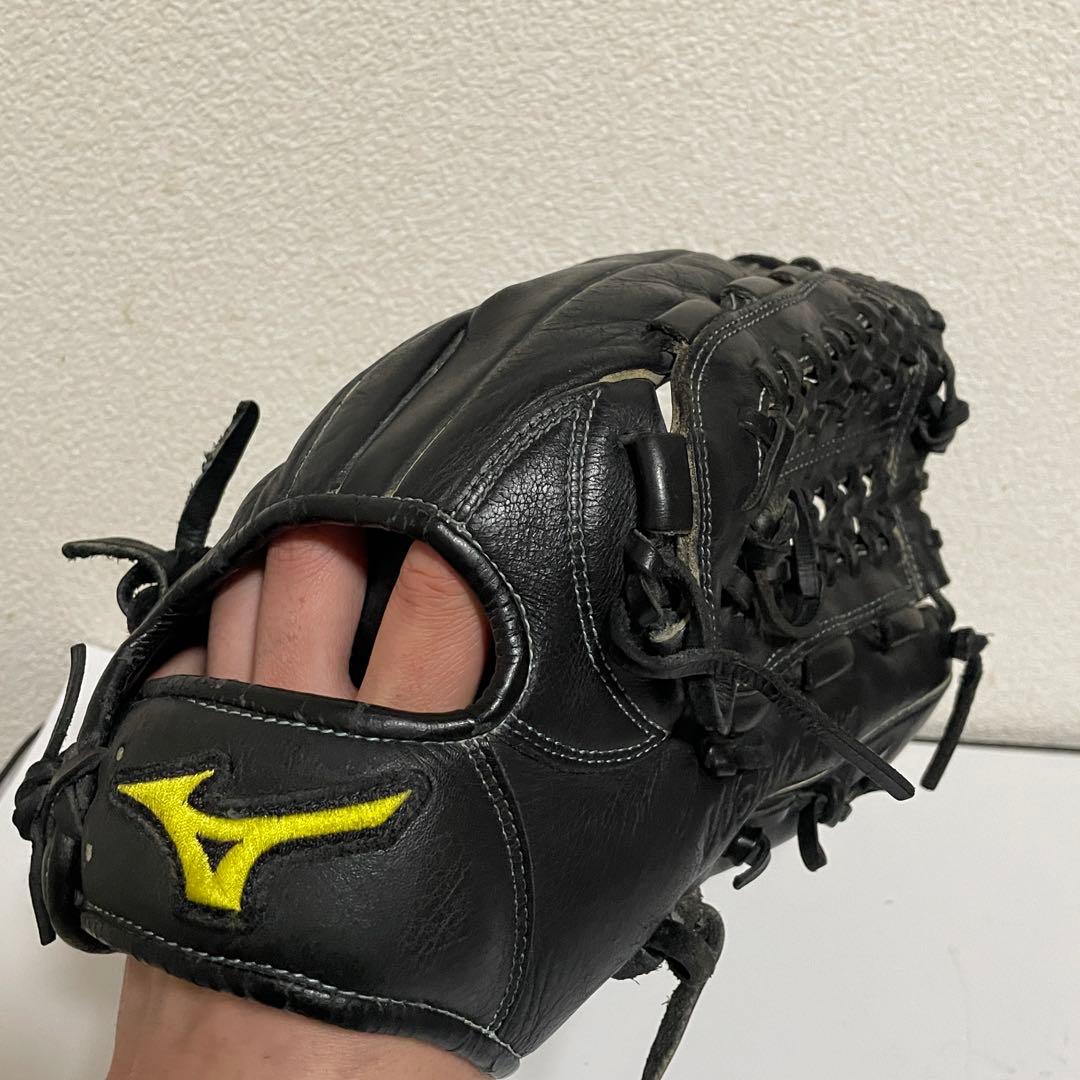 【激レア】 MIZUNO ワールドウィン 軟式グローブ ブラック オイル付き