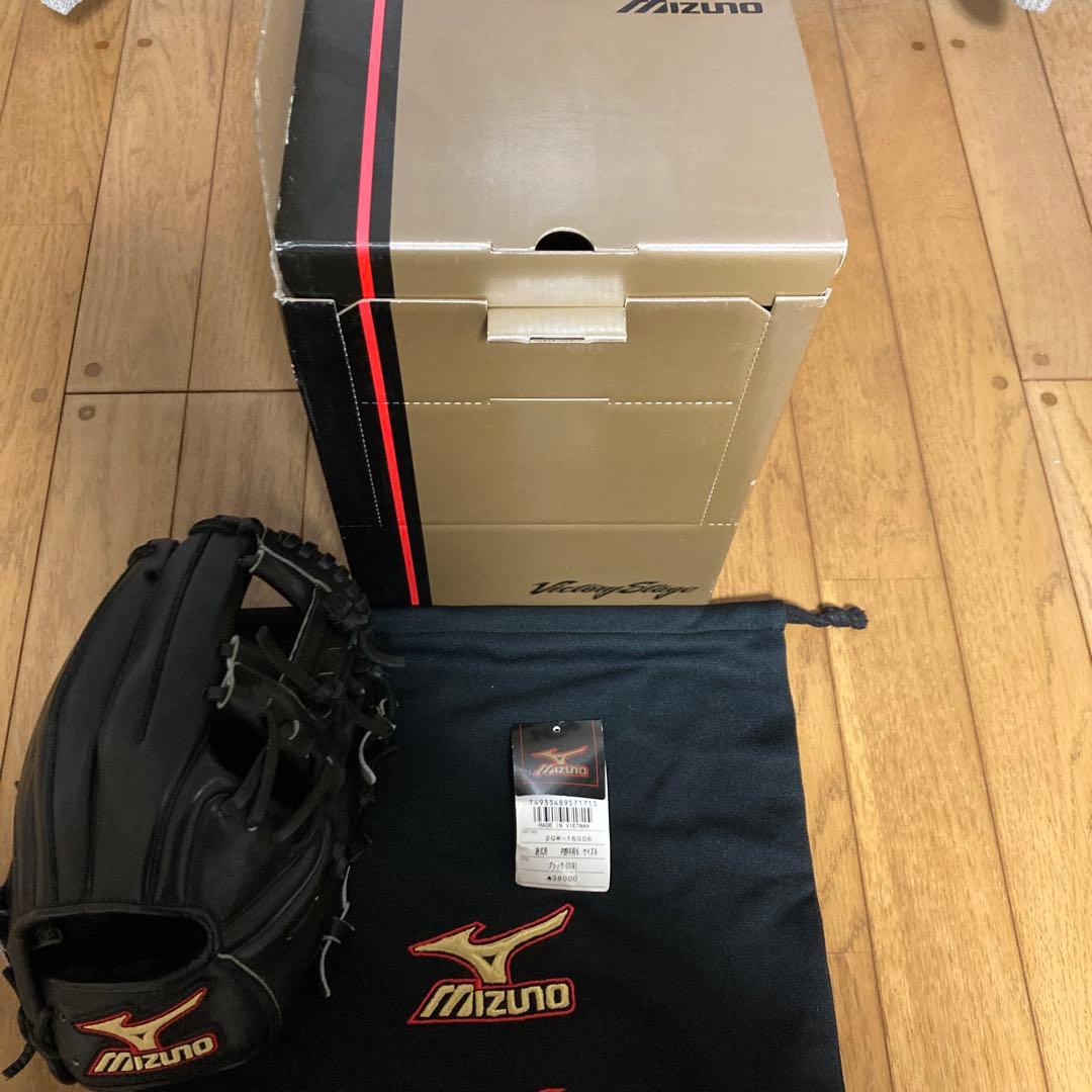 ミズノ（MIZUNO）　硬式用・内野手用　ブラック（09）　2GW-16006