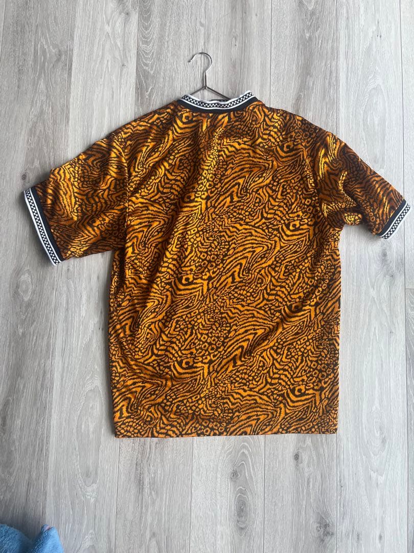 UMBRO Supreme シャツ M オレンジ・ブラウン
