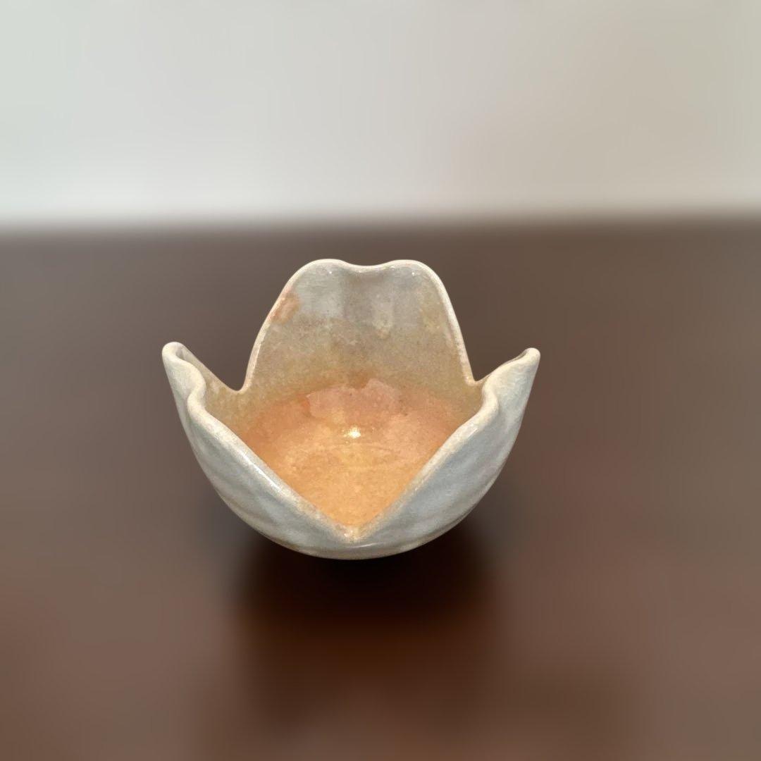 萩焼　割山椒小鉢2客
