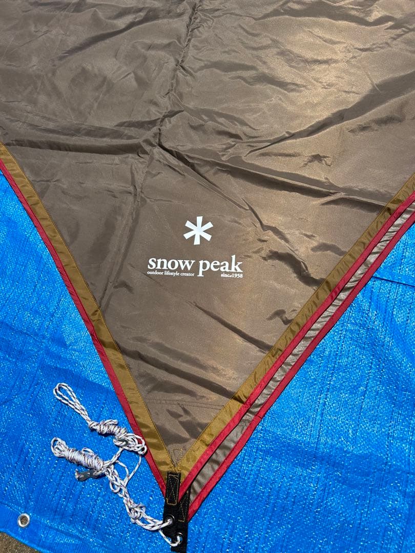 【美品】 peak アメニティタープ ヘキサLセット TP-851SR