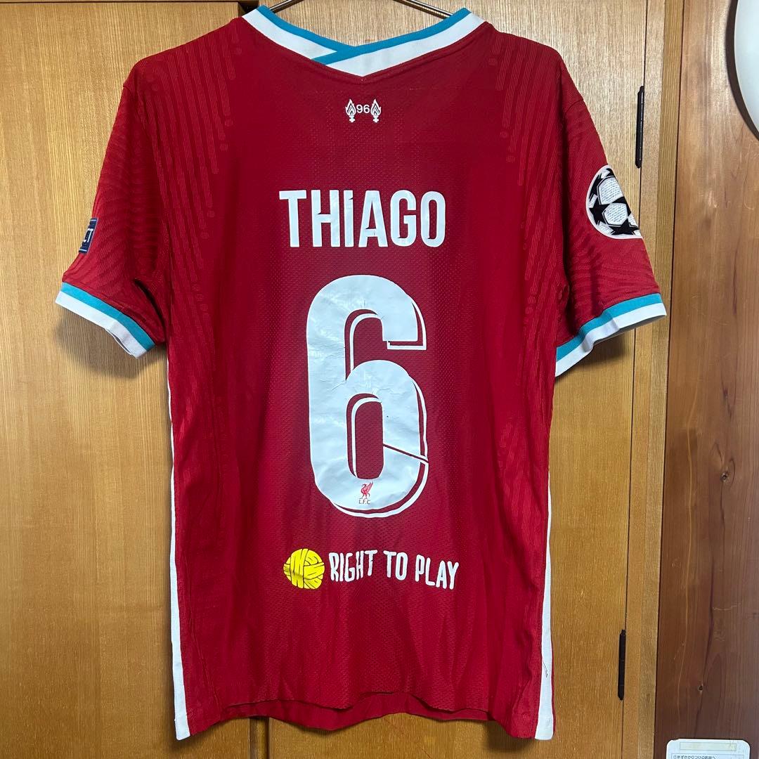 リヴァプール チアゴ・アルカンタラユニフォームUEFAチャンピオンズリーグ