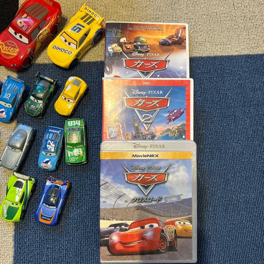 カーズ 1.2.3 トミカミニカーシューターマックおしゃべりスパーキングまとめ売