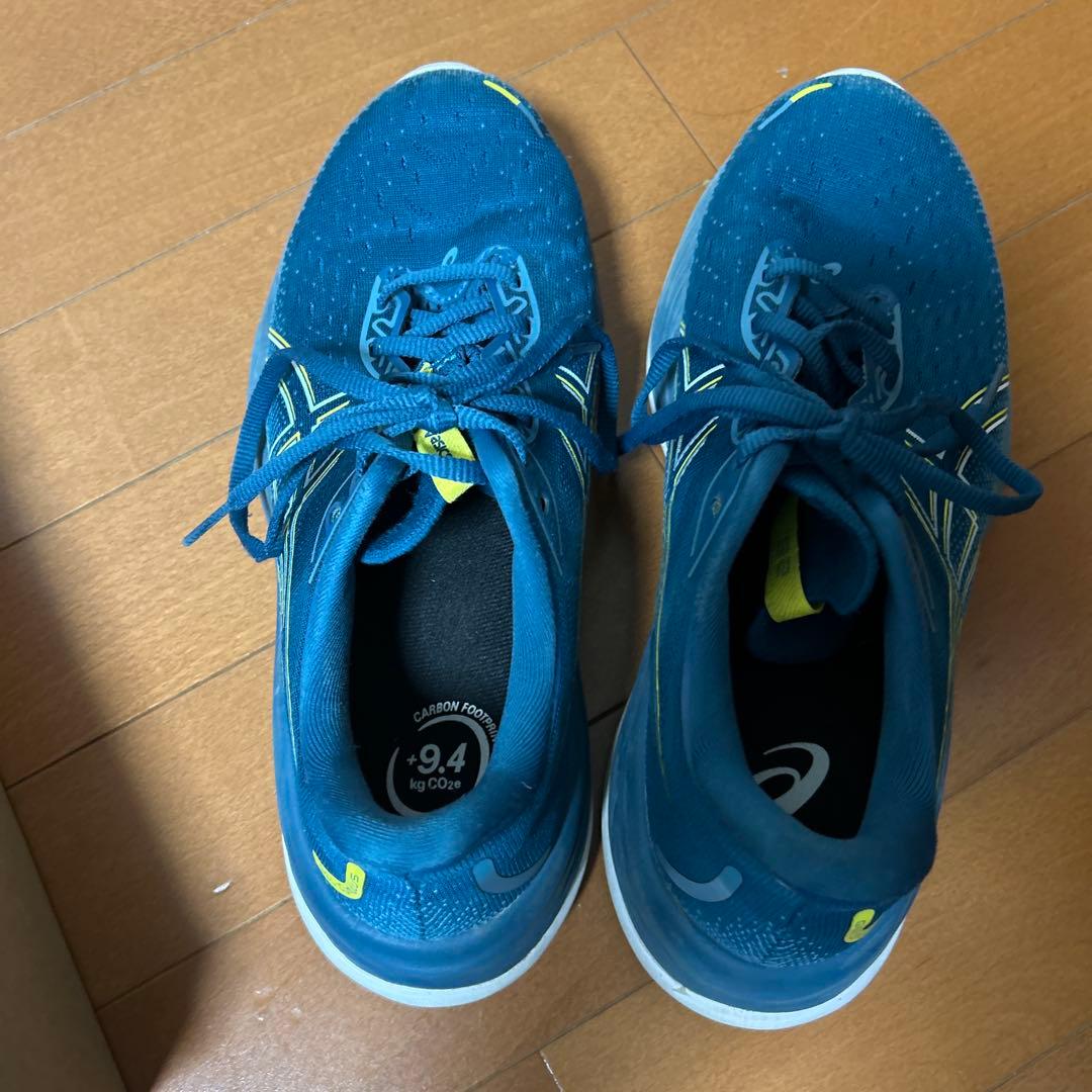 アシックス Gel Cumulus 26 長距離ランニングシューズ幅広