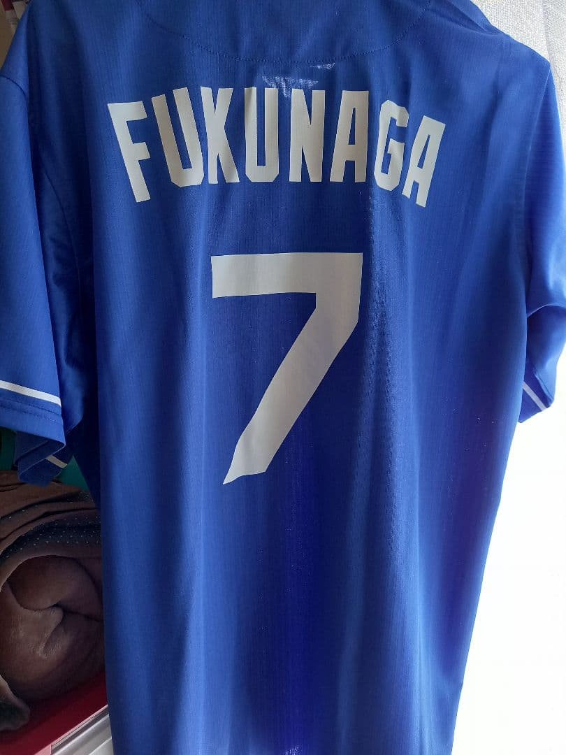 新品　中日ドラゴンズ 福永選手 ビジターユニフォーム 背番号7