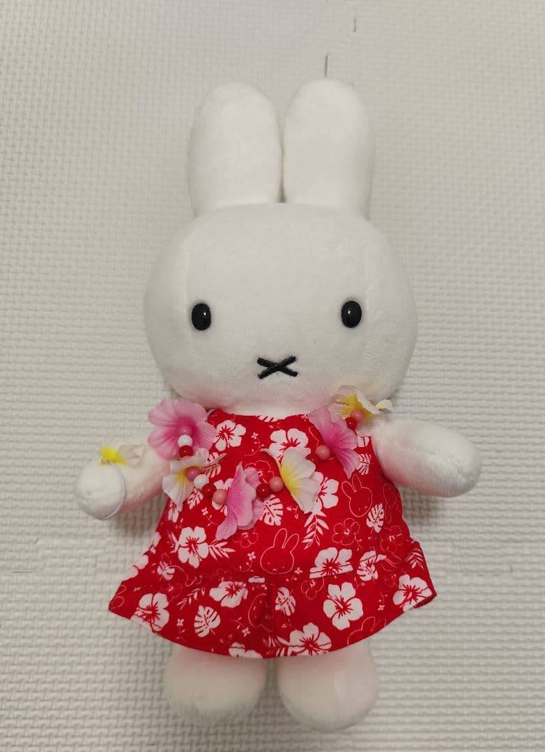 ミッフィー ぬいぐるみ ハワイアン　セキグチ製　レア Miffy セキグチ