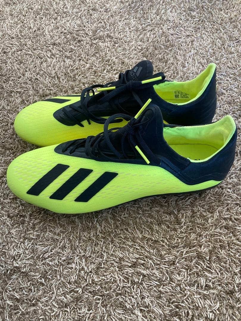 adidas X 28.5cm イエロー/ブラック サッカーシューズ