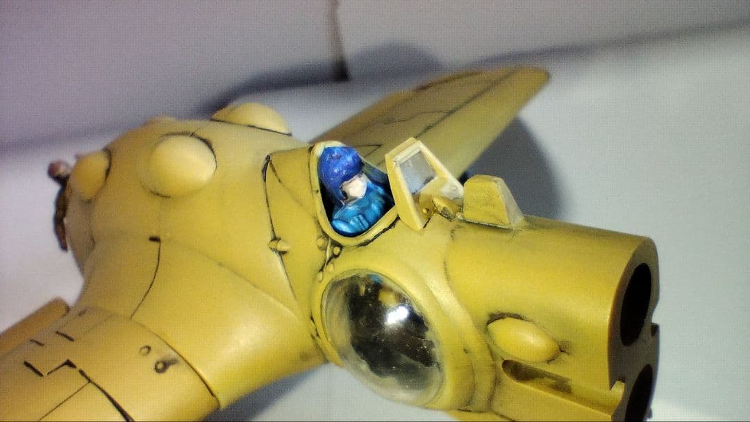 プラモデル完成機　1/72　風の谷のガンシップ(No.2)
