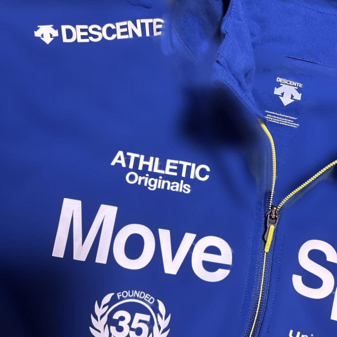 DESCENTE Move Sport アウターフーディ RブルーXO
