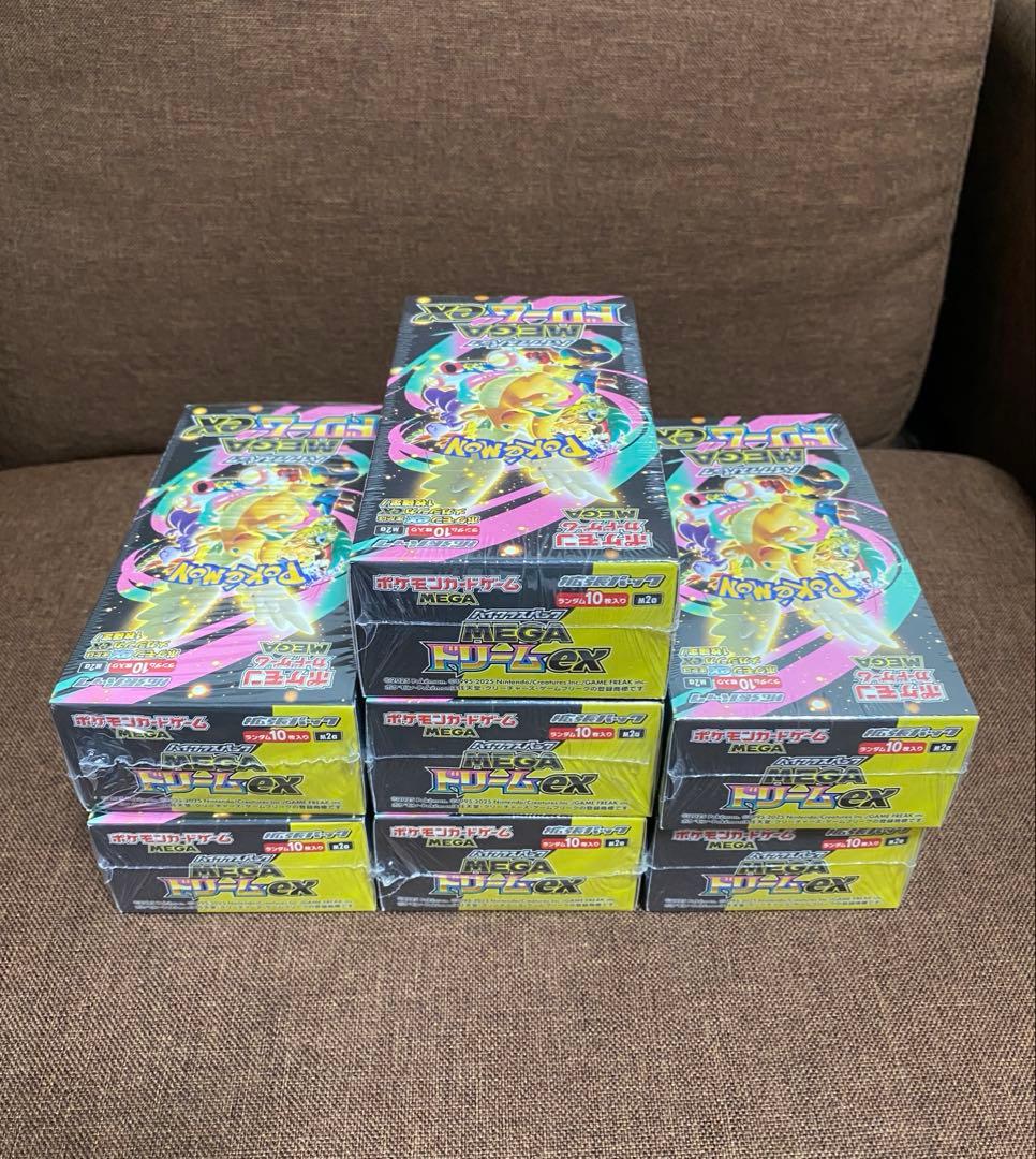 ポケモンカードゲーム MEGAドリームex シュリンク付き7BOX
