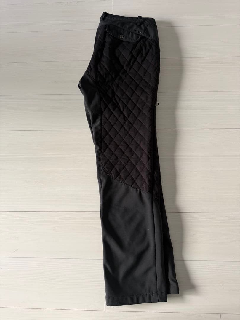 【超美品】RLXラルフローレン 中綿切替キルティングパンツ 黒 32/32