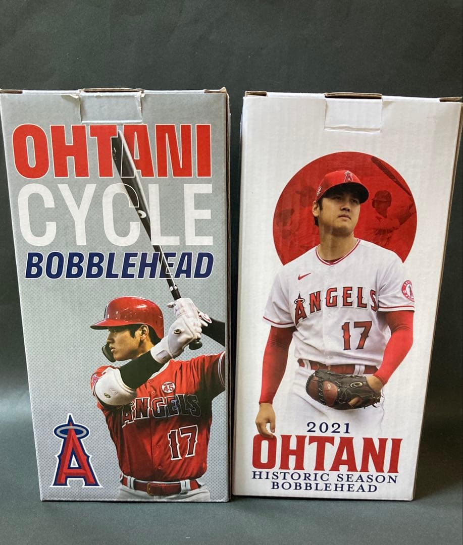 【希少！】大谷翔平ボブルヘッド2体セット