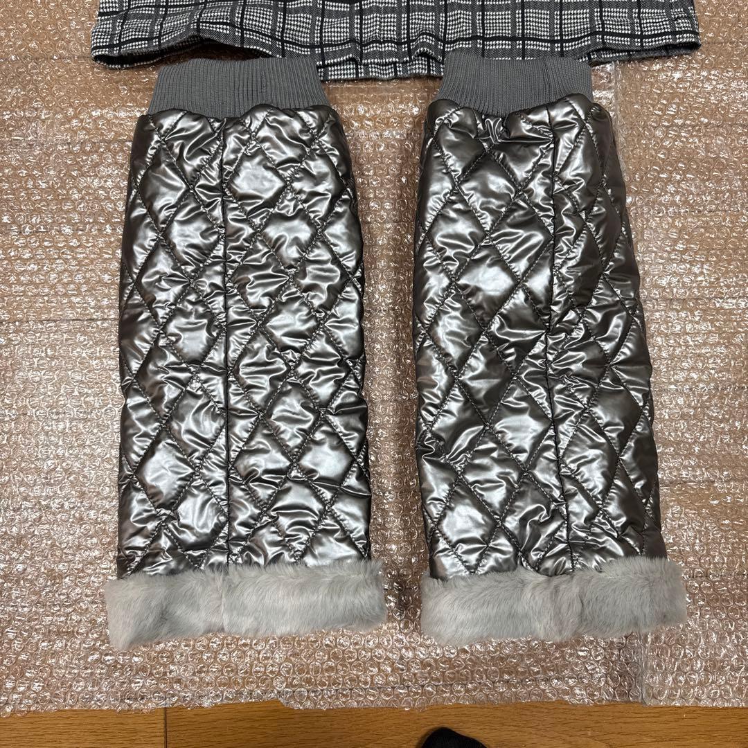 本日迄PEARLGATES他ロゴ刺繍スカート＋レッグウォーマーサイズ1新品未使用