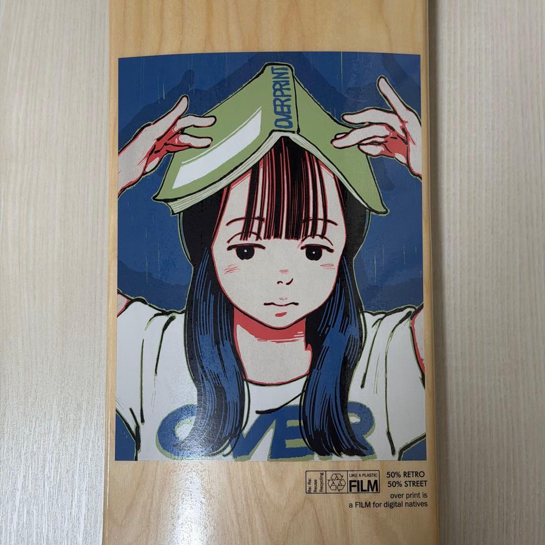 オーバープリント　スケートボードデッキ