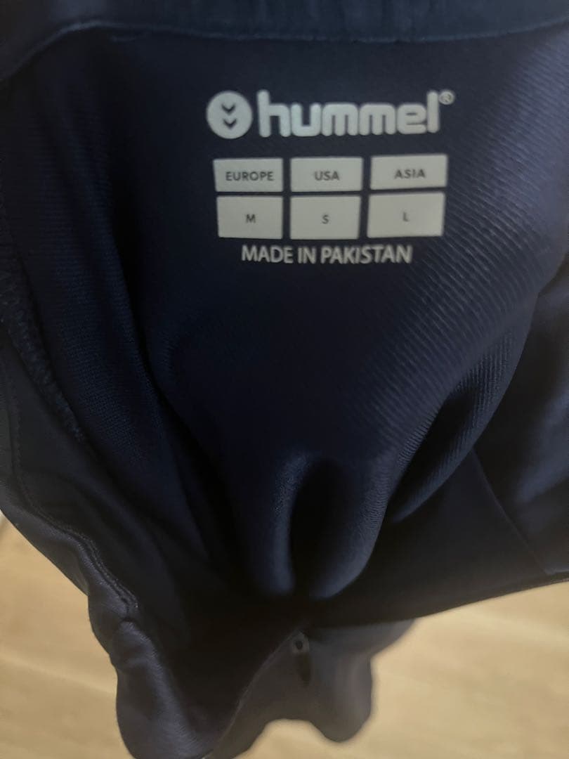 hummel デンマーク代表　トレーニングウェア M ネイビー
