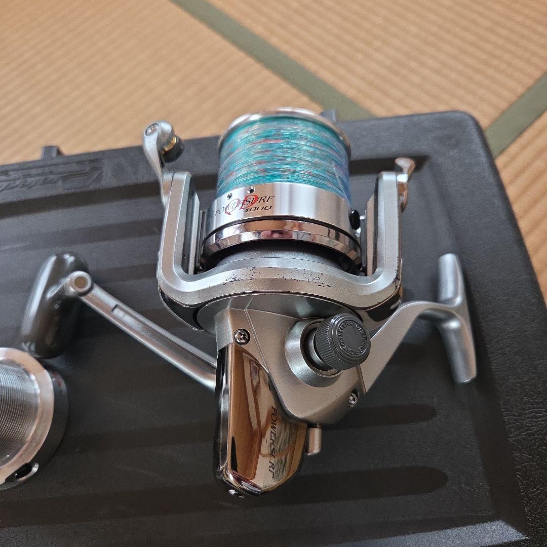 ダイワ パワーサーフQD 4000 スピニングリール プラノハードケース付き