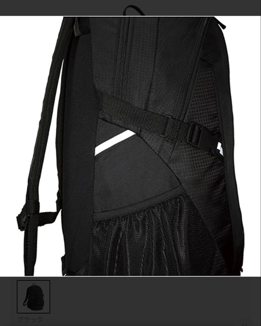MIZUNOチームバッグパック 30L(ブラック)サッカー
