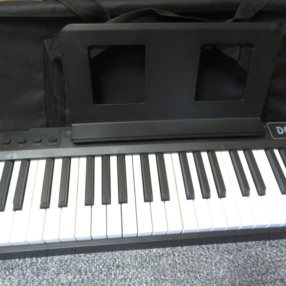 美品　動作良好　電子ピアノ　キーボード　DONNER　DEP-1　ペダル付