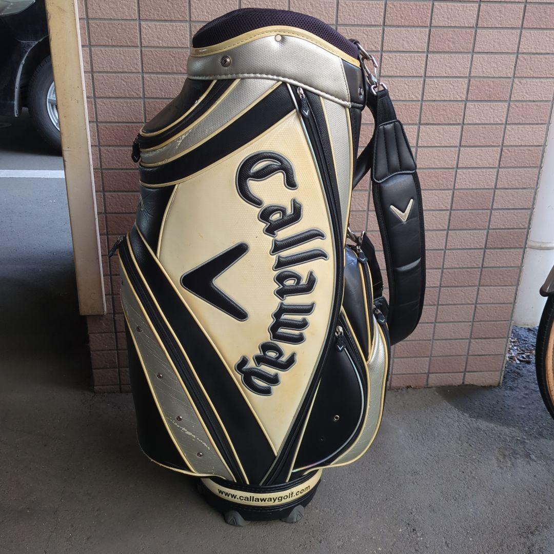 Callaway キャラウェイキャディーバッグ アイボリー、ブラック