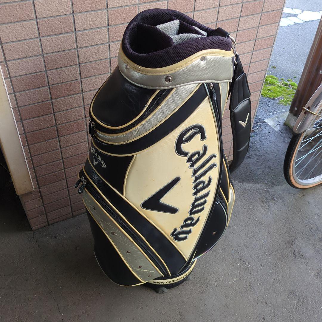 Callaway キャラウェイキャディーバッグ アイボリー、ブラック