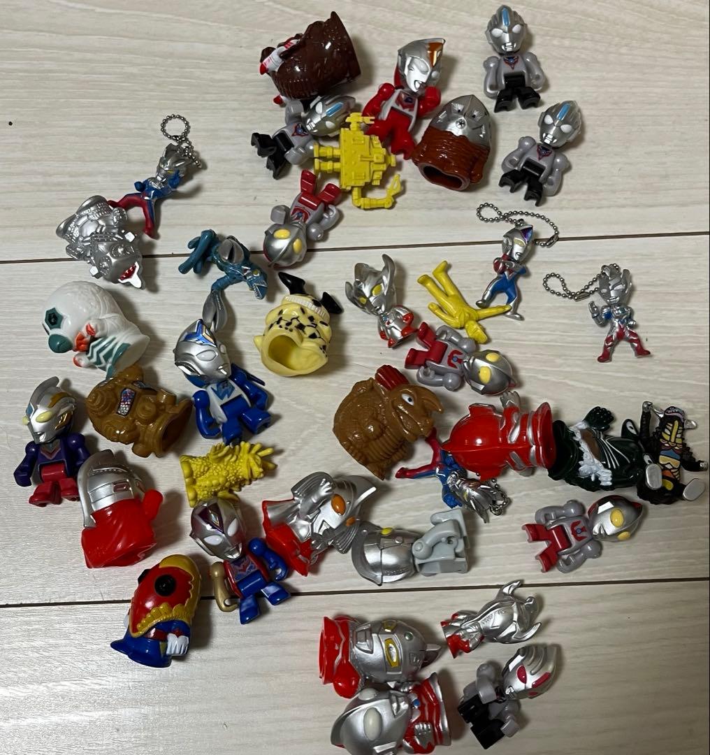 ウルトラマン 怪獣ソフビ42点セット 大量おまけ付き