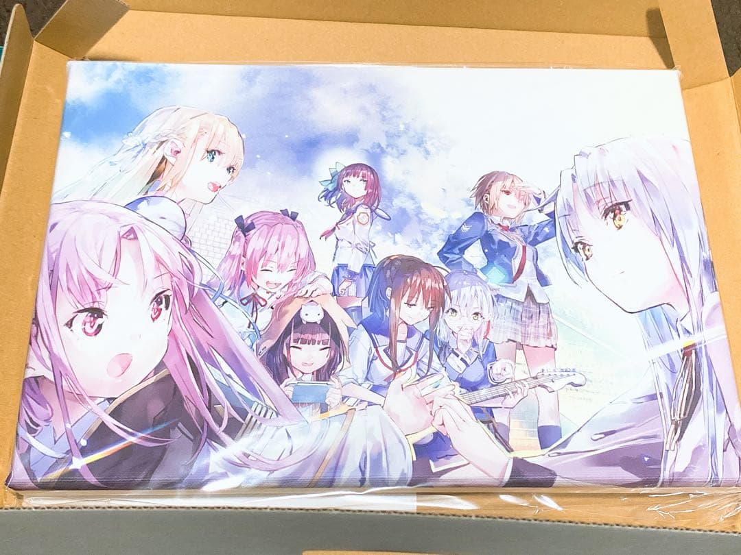ヘブンバーンズレッド　Angel Beats! キャラファインボード　ヘブバン
