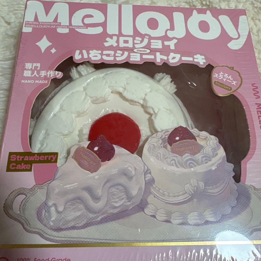 mellojoy メロジョイ　いちごショートケーキ　ホールケーキ　シュリンク付き