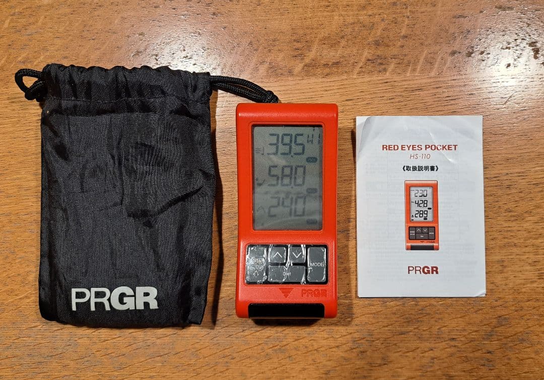 RED EYES POCKET HS-110 ヘッド・ボールスピード・距離測定器