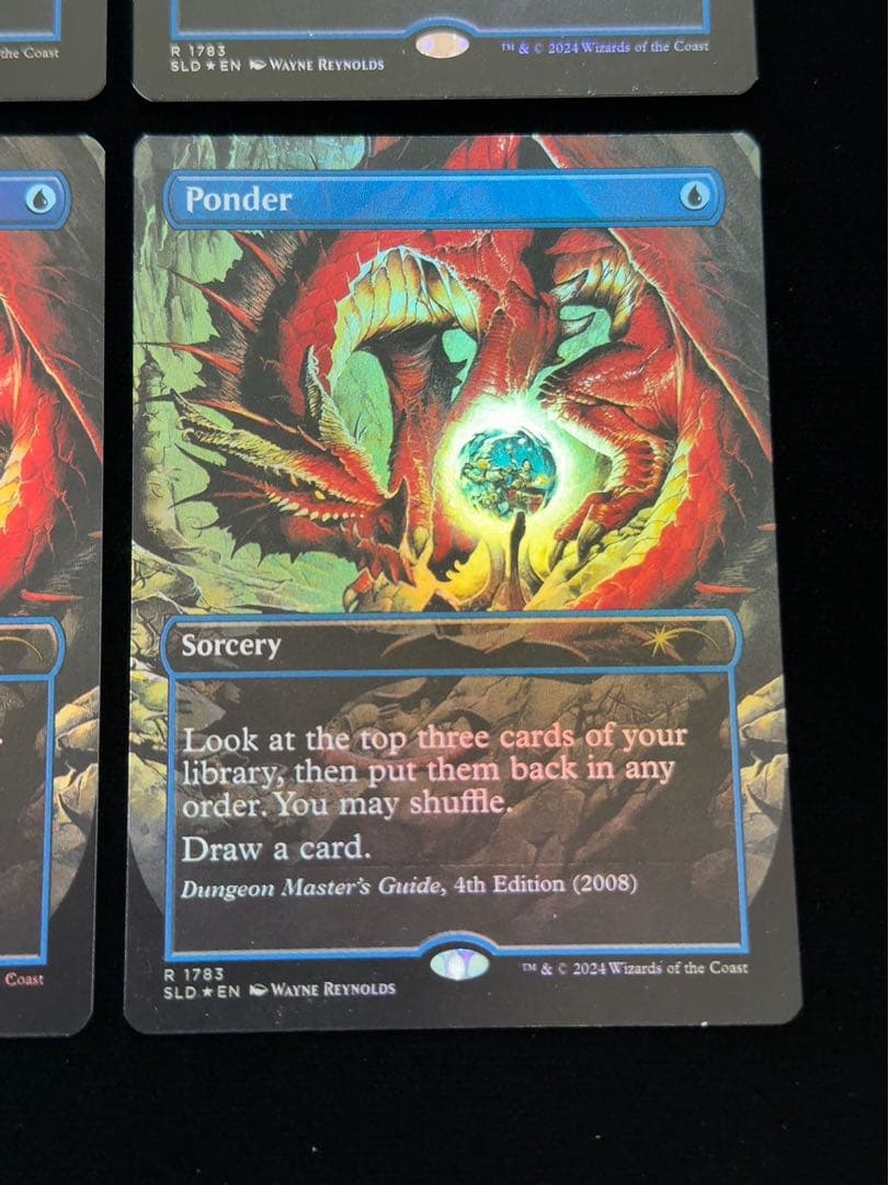 【SLD foil】思案　英語　4枚セット