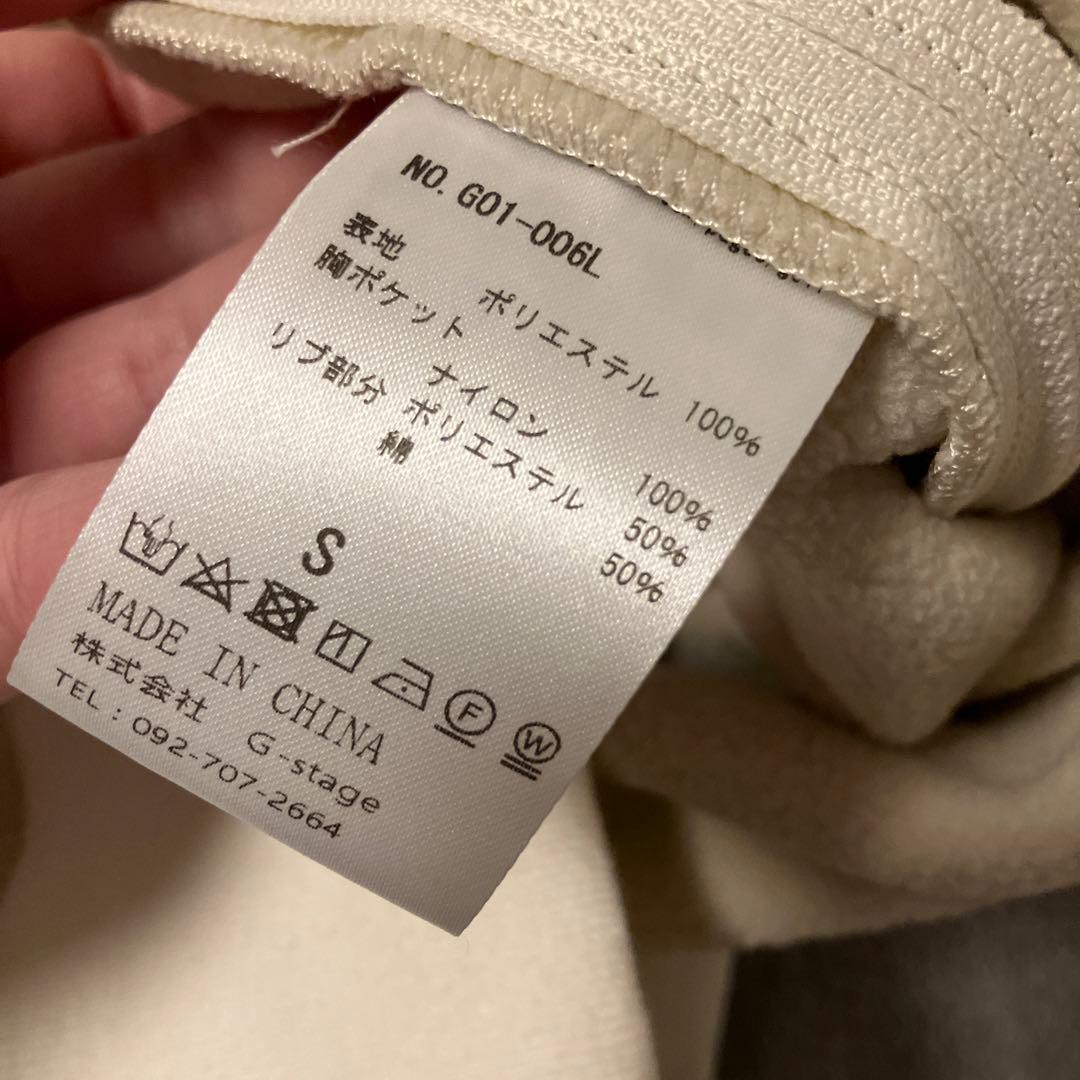 Fides Golf セーター クリーム色　Sサイズ