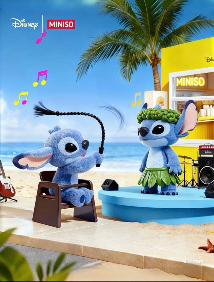 Stitch miniso Ohana means family スティッチ