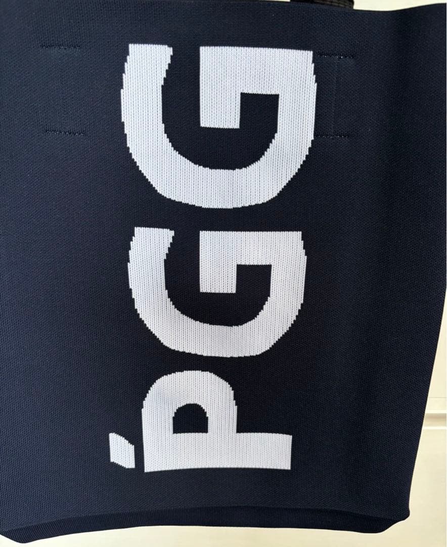 パーリーゲイツPGGホールガーメントトートバッグ紺色