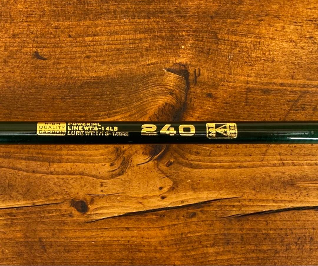 8ft パックロッド　バス釣り　メバリング　240cm 806ML 6pロッド