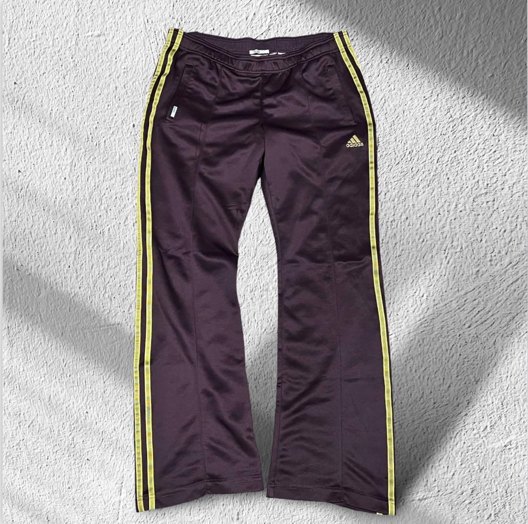 ✅adidas アディダス フレア トラック ジャージ パンツ archive