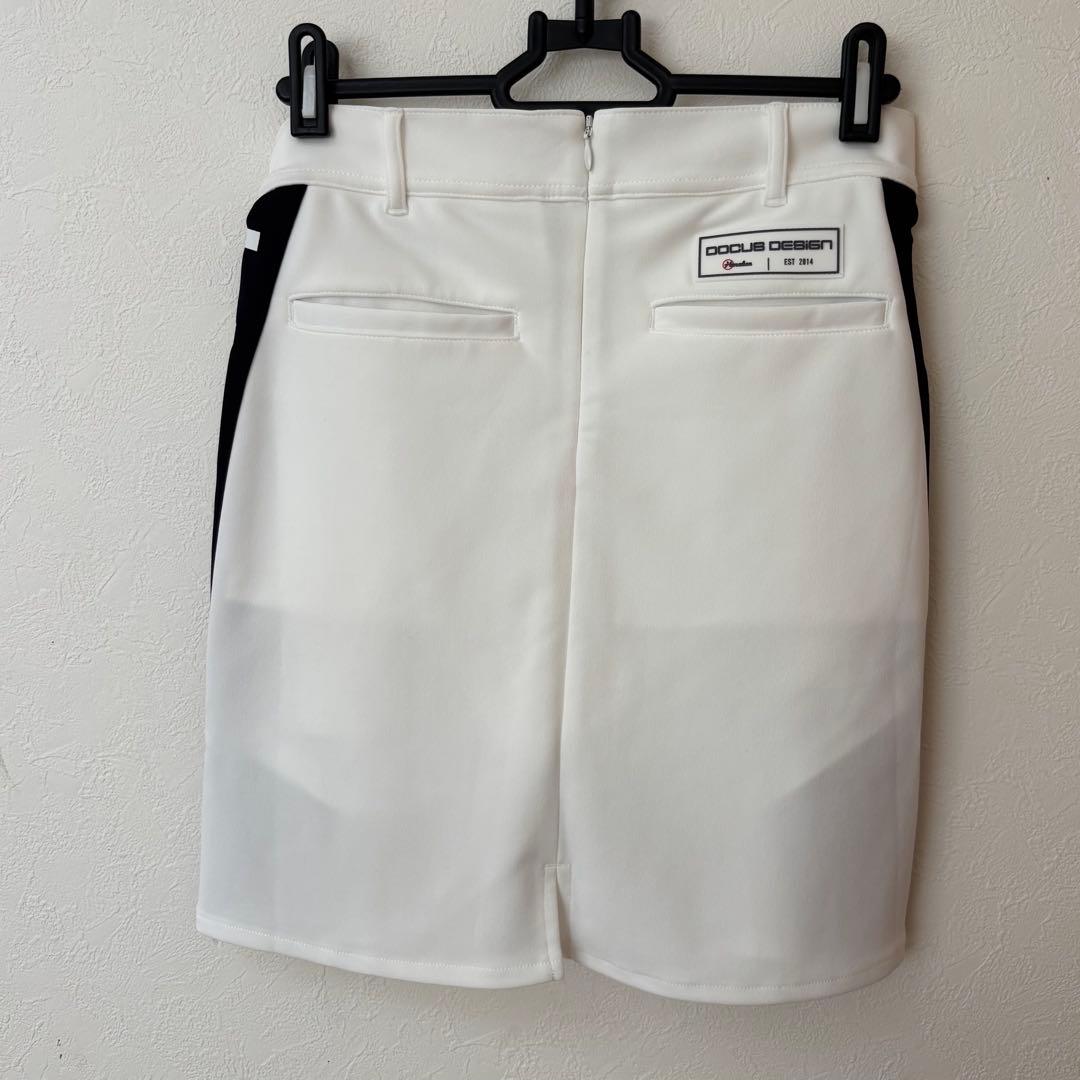 【新品】DOCUS ドゥーカス　バイカラー スカート M