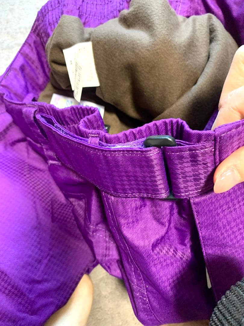 ESTIVOエスティボ スキースノボ ウェア パープル ボトムス パンツ 美品①