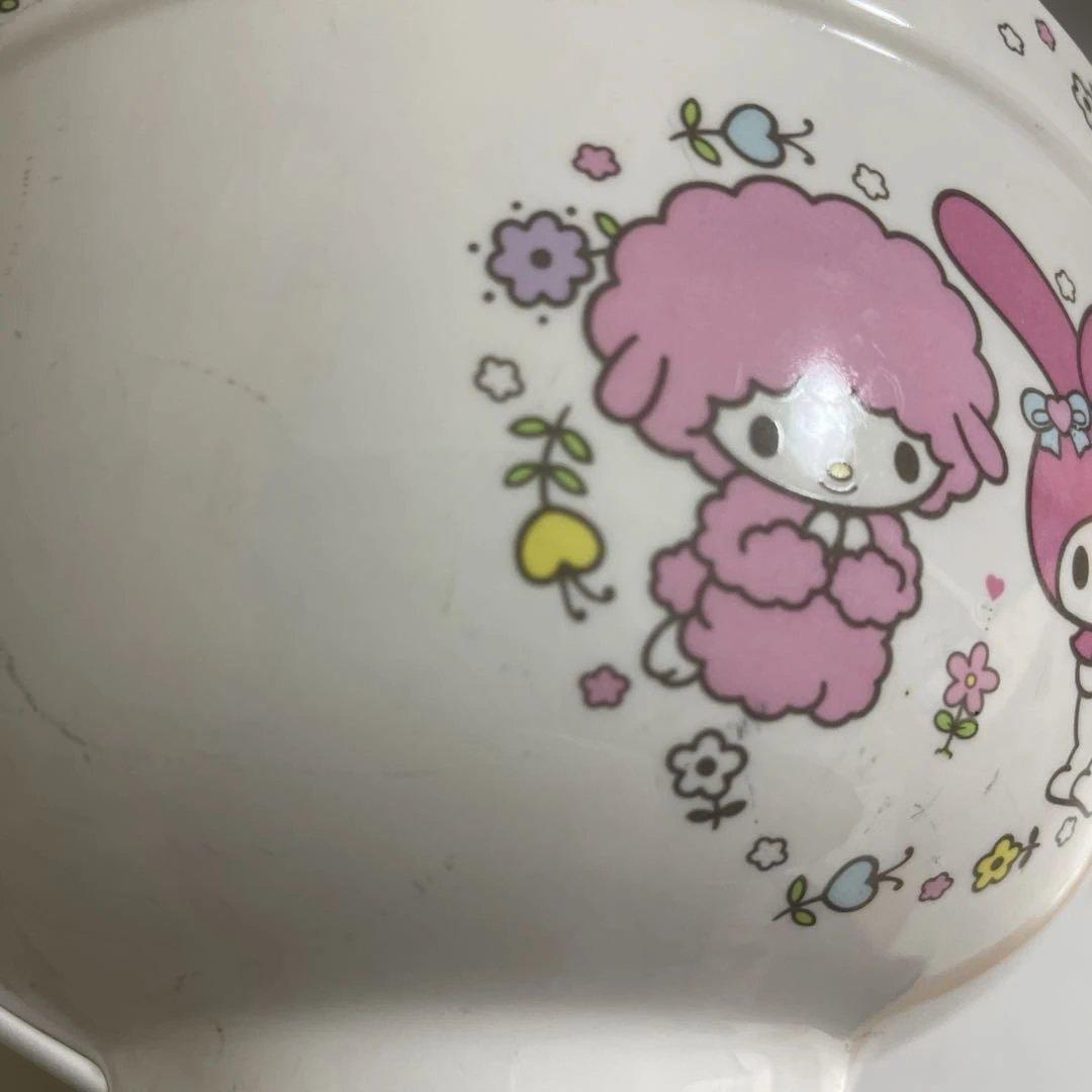 マイメロディフタ付きどんぶり　2005食器　レトロ　レア